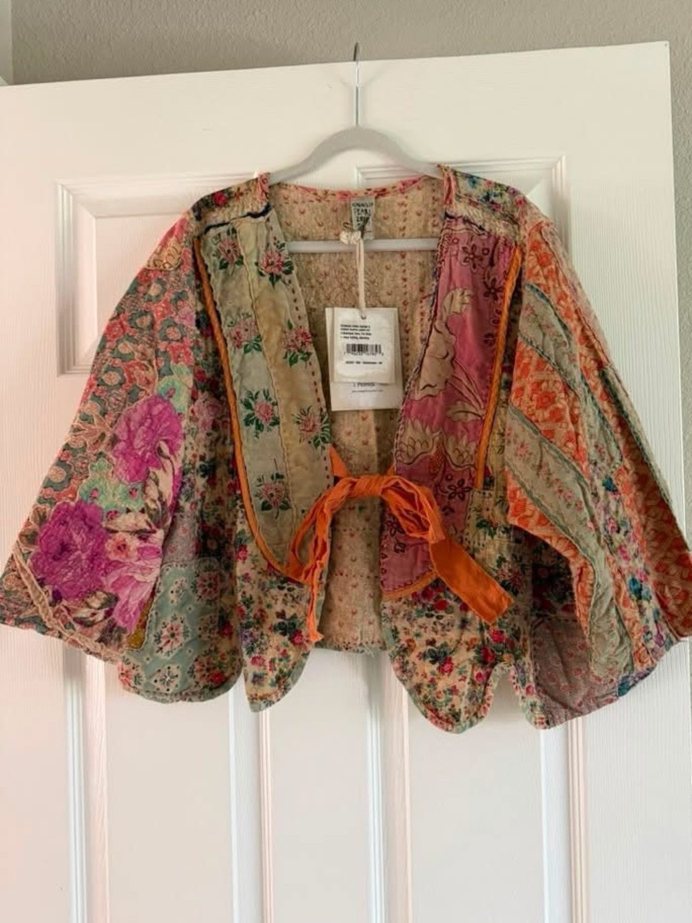 Magnolia Pearl Kalamkari Andhra Jacket NWT